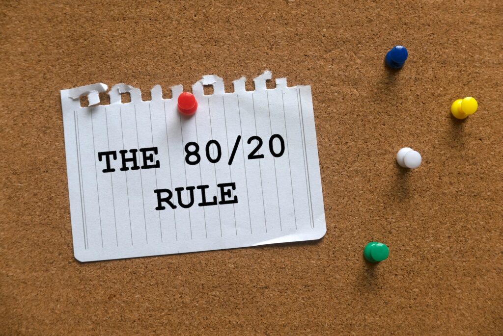 the 80/20 rule