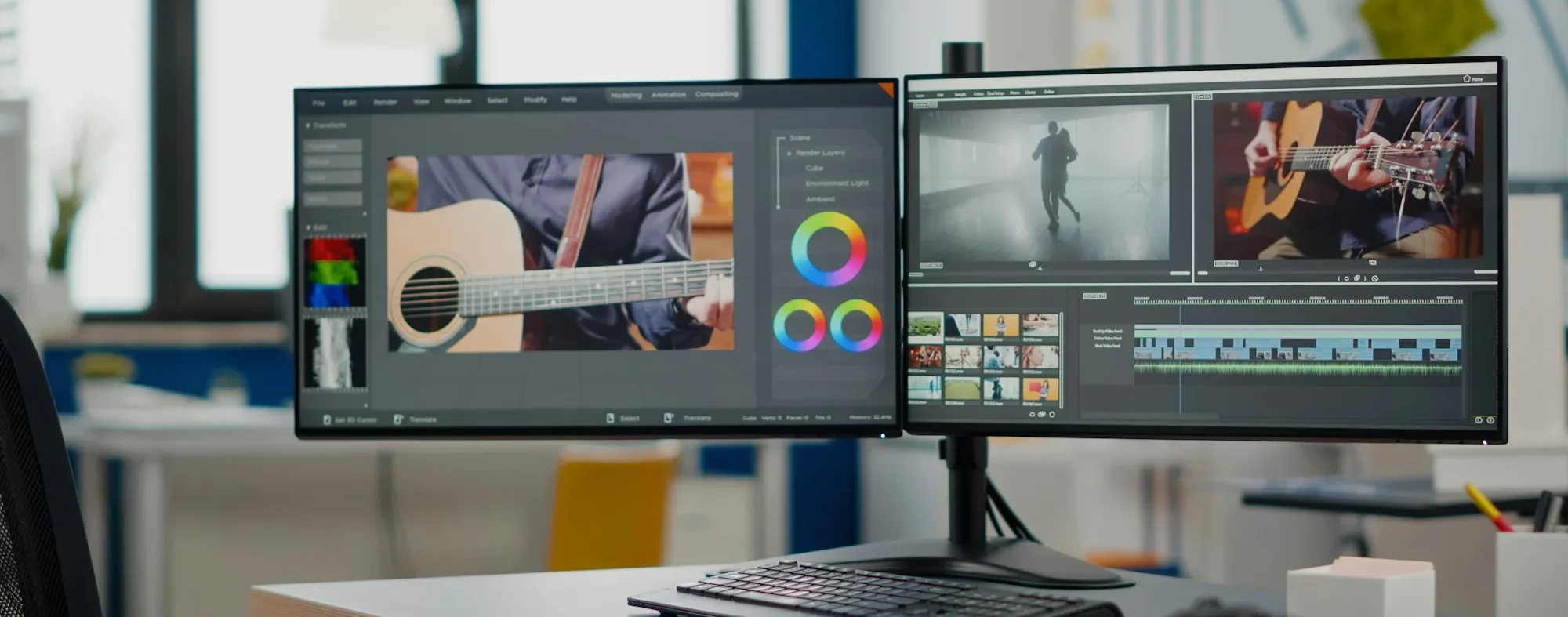 Video production studio 