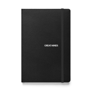 Great Minds Hardcover Notebook - Dark