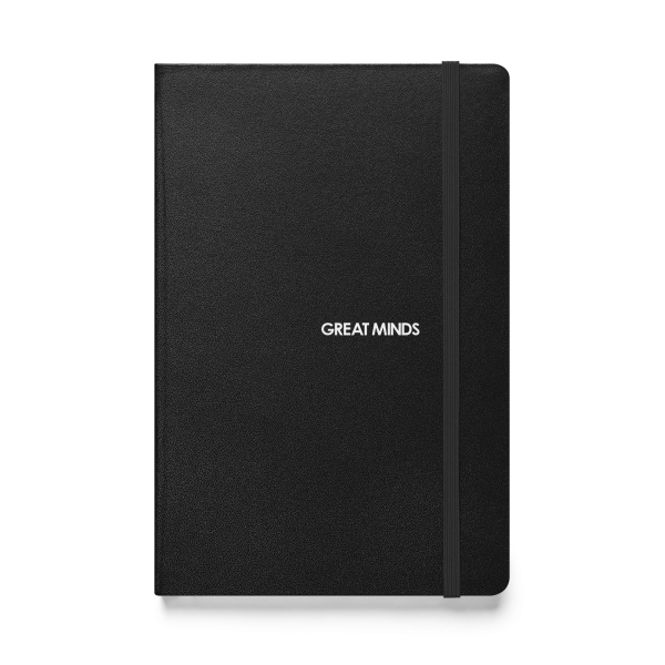 Great Minds Hardcover Notebook - Dark