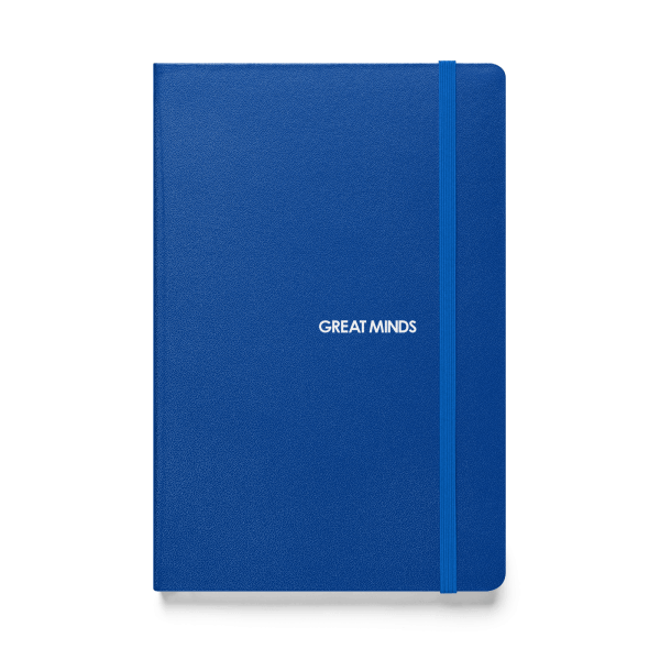 Great Minds Hardcover Notebook - Dark - Image 4