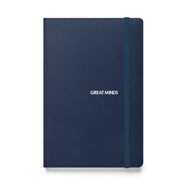 Great Minds Hardcover Notebook - Dark - Image 2