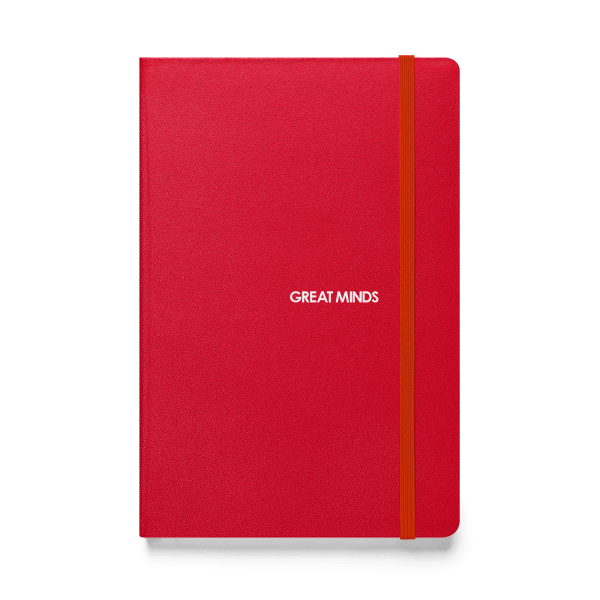 Great Minds Hardcover Notebook - Dark - Image 3