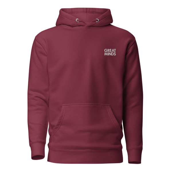 Great Minds Unisex Dark Hoodie - Image 5